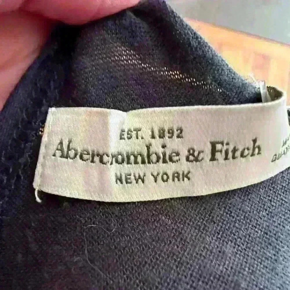 NWT Abercrombie and Fitch Navy Tank - Picture 2 of 4